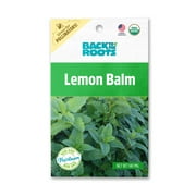 Back to the Roots Organic Lemon Balm Gardening Seeds, 1 Packet