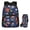 Basketball Soccer, variant on Bee Backpack for Girls Youth Kids School Bag Set with Lunch Box and Bottle Holder for Teens Girls Kids Preschool Backpack Kindergarten Bookbag Set with Lunch Box 3Pcs