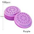 thumbnail image 1 of Support de Colle pour Extensions de Cils Faux Cils Palette de Cils en Plastique Joint pour Extensions de Cils en Forme de Fleur, 1 of 1