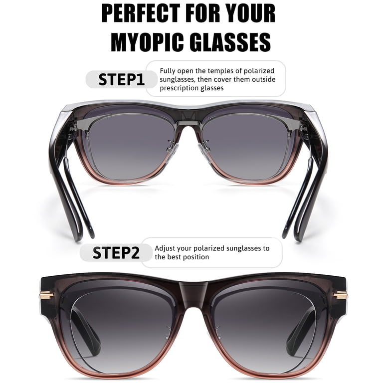 KANASTAL Polarized Fit Over Glasses Sunglasses for Women  display picture 2