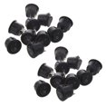 thumbnail image 1 of 20Pcs AC 6A 10A 250V on Off Snap In SPST Round Boat Rocker Switch Black, 1 of 5