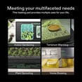 thumbnail image 2 of Warm Hydroponic Heating Pad Durable Thermostat Plant Heating Mat Waterproof Greenhouse Heat Mats for Seedling Plug, 2 of 5