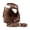 Brown, variant on Pet Collars Dog Step In Harness And Sets No Pull Adjustable Reflective Soft Mesh Corduroy Vest Harnesses for Puppies Yorkie Chihuahua Cats,46 cm,Pink