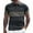 ZB Grey, variant on Polos for Men Business Short Sleeve Color Blocked Striped Lapel Button T Shirt Pocket Loose Comfortable Trade Casual Men Polo Shirts Blue L