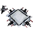 thumbnail image 2 of INTBUYING Screen Printing Kit 6 Color 6 Station Micro-regstration Silk Screen Printing Machine, 2 of 8
