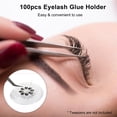 thumbnail image 4 of 100 Pcs Support de Colle pour Cils Faux Plateau de Support de Colle pour Cils Extension de Cils Support de Colle pour Cils, 4 of 8