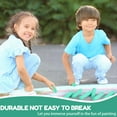 thumbnail image 3 of 20 Pack Sidewalk Chalk for Kids MODANU Non-toxic Jumbo Colored Washable Sidewalk Chalk for Toddlers, Green, 3 of 7