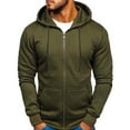 thumbnail image 5 of Outfmvch Hoodies For Men Hoodie Thick Fleece Custom Graphic Printed Hooded Shirt Sweat Men Luxury Hoodie Zip Up Hoodie Green 2Xl, 5 of 7