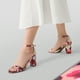 thumbnail image 4 of Dream Pairs Sandalias de tacón bajo con tiras para mujer Dream Pairs CHUNK, 4 of 6