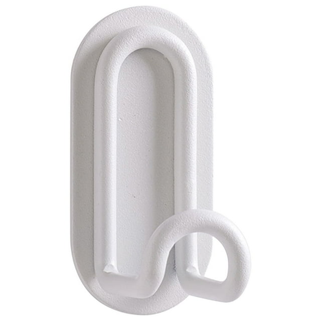 Xihbxyly Liquidación de Verano Gancho de Perforación Gancho de Pegamento Fuerte Soporte de Carga Puerta Pared Trasera Baño Cocina Llave Sin Pasta de Clavos