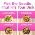 thumbnail image 3 of Snackathon Pad Thai Style Rice Stick Noodles, 1 mm Width, 16 oz (Pack of 6), 3 of 9