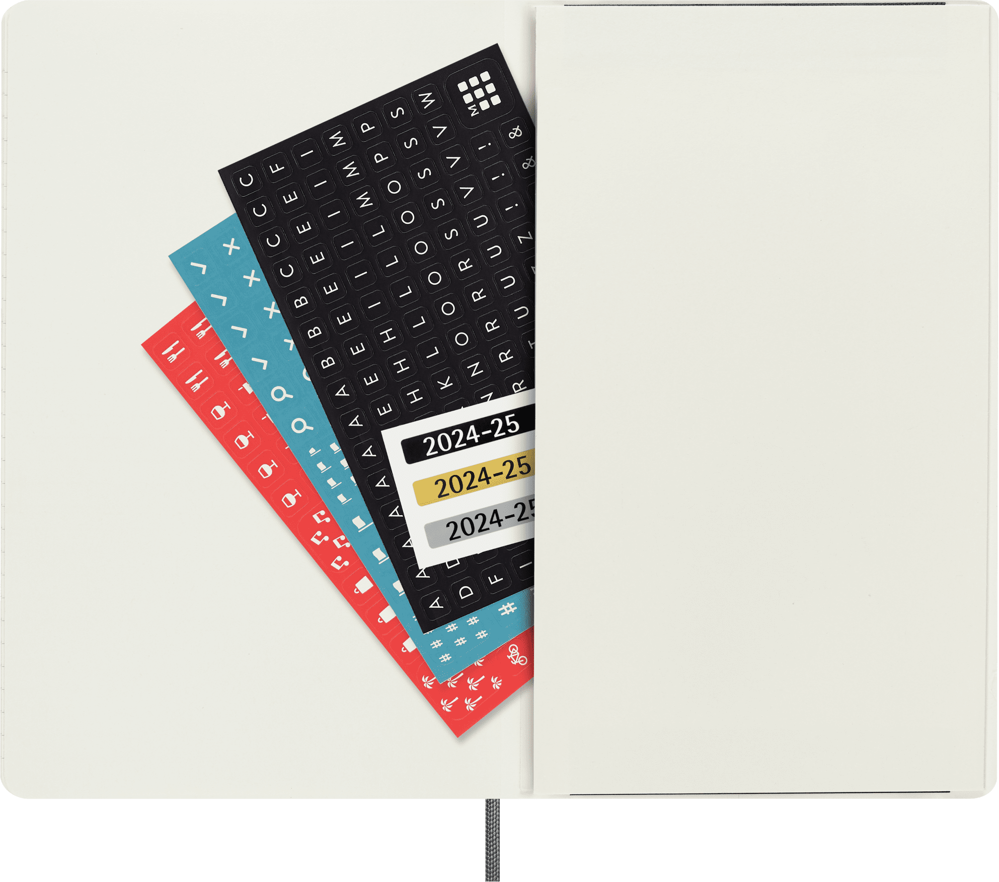 Moleskine Classic 18 Month 2024-2025 Daily Planner, Soft Cover, Large (5" x 8.25"), Black, 608 Pages