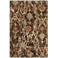 thumbnail image 2 of SAFAVIEH Oushak Hannah Floral Bordered Wool Area Rug, Dark Brown/Multi, 8' x 10', 2 of 6