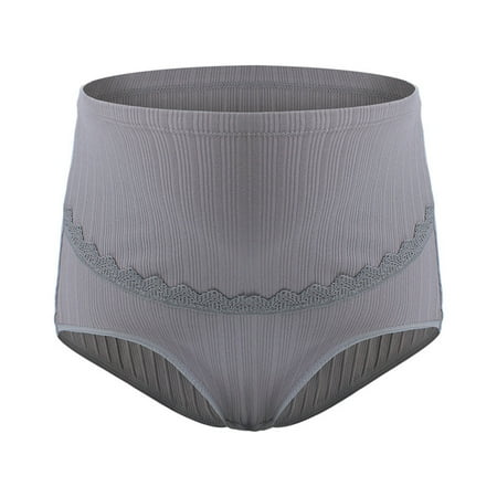 Womens Pregnancy Postpartum Maternity Panties High Waisted Seamless Underwear Oversized Everyday Cotton Brief Panty