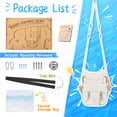 thumbnail image 4 of Columpio para bebés HAPPY PIE PLAY&ADVENTURE para interiores y exteriores, blanco, 4 of 6