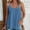 *Blue, variant on ClodeEU Women's Mesh Crewneck Spaghetti Strap Tank Top, Casual Sleeveless Camisole Blue,Womens Plus XXXXXL
