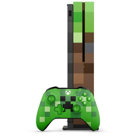 Restored Microsoft Xbox One S 1TB Console Minecraft Edition (Refurbished)