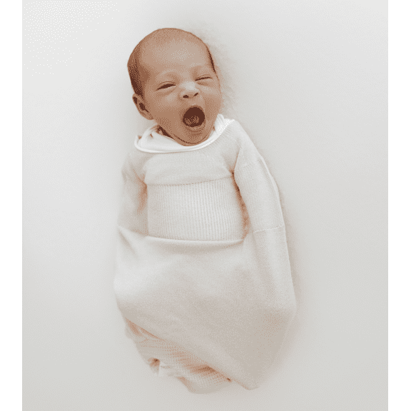 Swaddelini Bamboo Pure Beige Swaddle Sleepsack, 12-18 Pounds