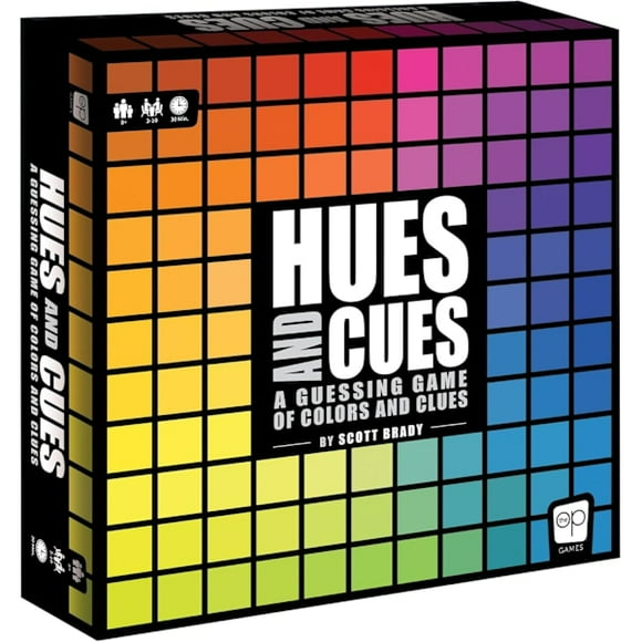 USAopoly | Hues and Cues | Guessing Game | 30 Minute Playtime