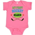 thumbnail image 3 of Inktastic My First Hockey Season Boys or Girls Baby Bodysuit, 3 of 5