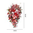 thumbnail image 4 of Guirnalda de ratán LED para decoración navideña guirnalda de Navidad verde Wdftyju árbol de Navidad Artificial Banner de ratán, 4 of 9
