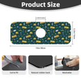 thumbnail image 2 of Pofeuu Camping Print Splash Guard for Sink Faucet Sink Gadgets-Splash Guard Behind Faucet Drip Catcher for Kitchen, Bathroom,Sink Mat, 2 of 7
