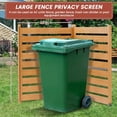 thumbnail image 2 of Slsy Valla de Aire Acondicionado, Cerramiento para Equipos de Piscina de 2 Paneles, 48" An x 48" Al Pantallas de Privacidad, Valla de Madera para Basureros y Jardín, Panel de Privacidad Exterior, 2 of 8