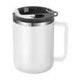 thumbnail image 2 of Stainless Steel Insulated Travel Mug Tumbler with Lid 430ml Double Wall Vacuum Sealed Leakproof Cup for Hot Cold Beverages Office Commute 1-Pack, 2 of 6