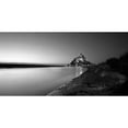 thumbnail image 3 of Seidel, Leo 18x11 Black Modern Framed Museum Art Print Titled - Le Mont-Saint-Michel, 3 of 5