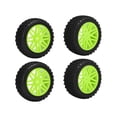 thumbnail image 4 of Estrela Neumáticos de Goma con Llanta de 86 mm con Contorno de Orificio en V para WLToys 144001 124018 124019 12428 1/10 Piezas de Coche RCVerde, 4 of 8
