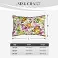 thumbnail image 6 of Balery Butterflies2 Bedding Queen Pillow Cases - Envelope Closure - Soft Brushed Microfiber Fabric - Shrinkage and Fade Resistant Pillow Cases-14"x20", 6 of 9