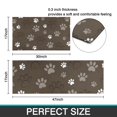 thumbnail image 7 of Brown Dog Paw Footprint Kitchen Rugs Sets Of 2,Anti Fatigue Kitchen Mat Rugs Non Slip Washable,Decorative Kitchen Floor Mats for Kitchen,Sink,Laundry,17"x30"+17"x47", 7 of 7