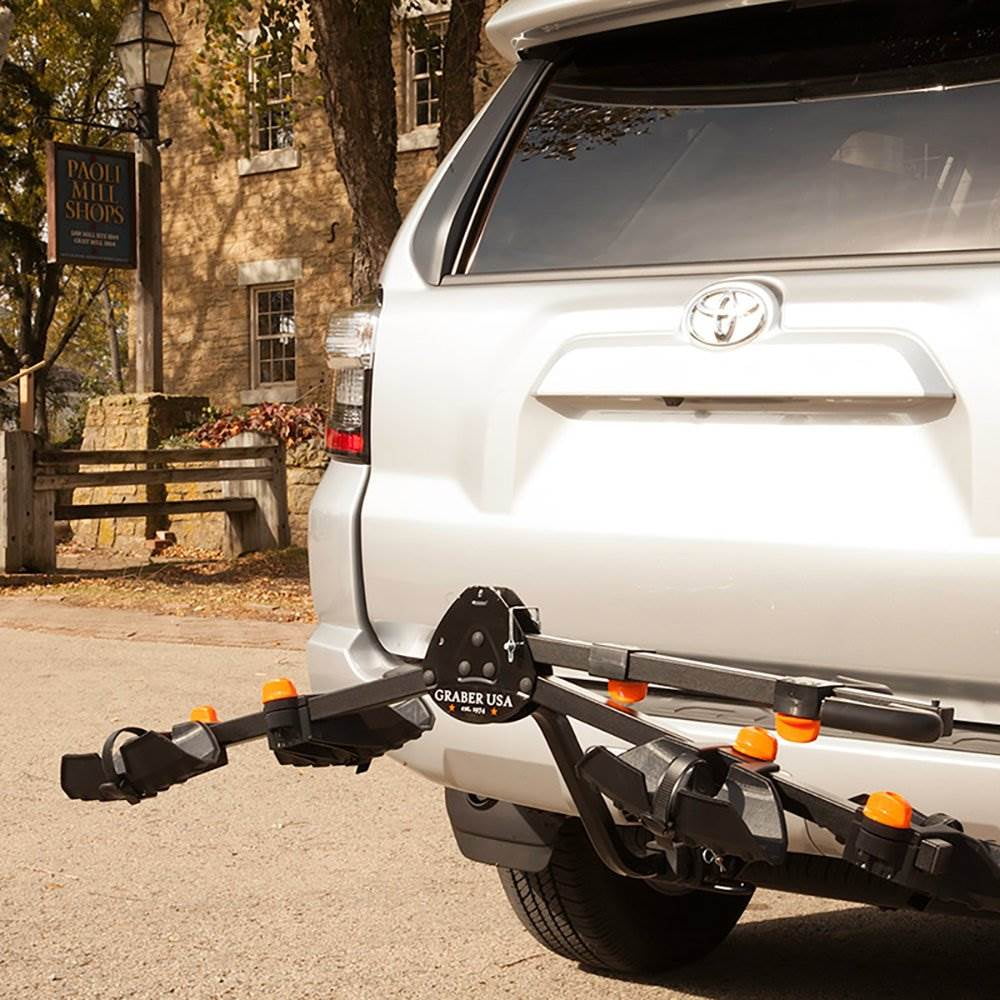 Graber All Star 2 Bicycle Rear Mount Tray Car Carrier Bike Rack Black 178z Walmart