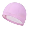 thumbnail image 2 of LmnLft Adult Swim Cap, Waterproof Coating Hair Ear Protection, Non-Tightening Comfort Fit for Long Hair Lap Swimming, 2 of 6