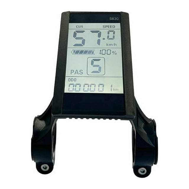 LOVEVER S830 24V 36V 48V LCD Display for Electric Bike Dashboard Universal with USB Riding Parts SM