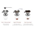 thumbnail image 5 of Pour Over Coffee Dripper Stainless Steel Coffee Filter Removable Dripper with Stand Reusable Cone Dripper, 5 of 5