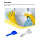 thumbnail image 4 of Moyic Home Universal Fridge Shelf Ice Scraper Kitchen Set Tool Removal Scraping Portable Ices Accessory Multifunctional Suministros de limpieza para el hogar, 4 of 6