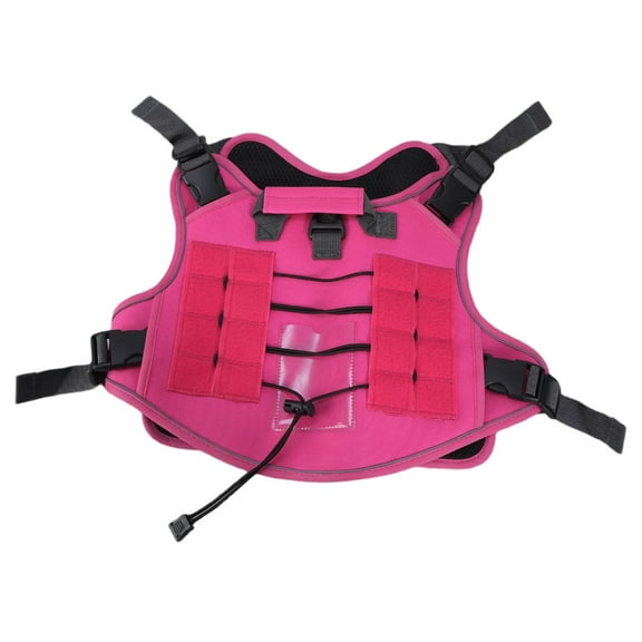 Ergonomic Tactically Vest Adjustable Harness Chest Strap For Large Dog Walking Use