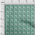 thumbnail image 2 of oneOone Polyester Lycra Sea Green Fabric Geometric Diy Clothing Quilting Fabric Print Fabric By Yard 56 Inch Wide, 2 of 4