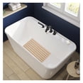 thumbnail image 6 of Shower Mat Non Slip Bathtub Mat and Drain Hole Shower Mat and Drain Holes 2FTx8FT Bath Mat for Tub & Shower. Dry, Easy to Cut,for Tub & Shower(Beige), 6 of 6