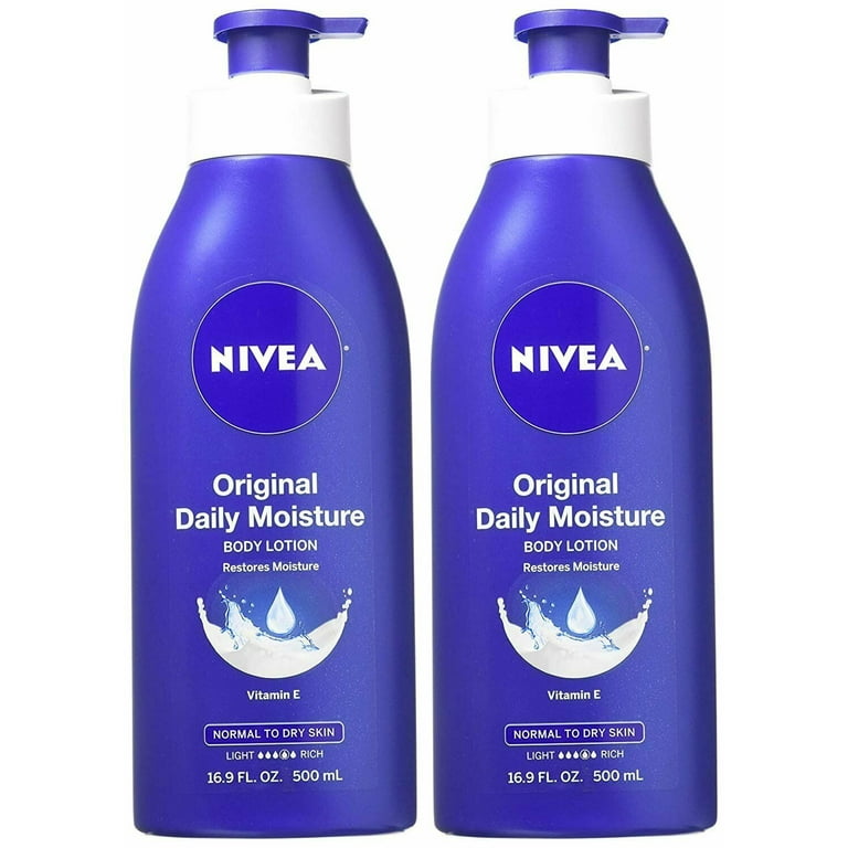 Nivea Lotion Original Daily Moisture Normal to Dry 16.9oz 3-Pack