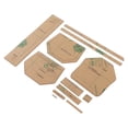 thumbnail image 2 of Leather Bag Templates, Shoulder Bag Acrylic Template Pattern Durable Clear  For DIY Handicraft, 2 of 8