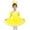 #0271-Yellow, variant on Girls' Princess Chiffon Performance Dress - Cute Sleeveless Costume, Lightweight Flowy Fabric for Dance Recitals, Birthday Parties & Stage Shows 4-13 Years