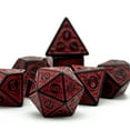 thumbnail image 3 of Décor Printanier Ensemble de dés Dnd dés Polyédriques D&D (7 Pcs) avec Sac en Cuir pour Jeux de Rôle dés Rpgs, 3 of 8