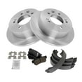 thumbnail image 4 of TRQ Rear Brake Pad & Rotor Kit Brake Pads Brake Rotor Parking Brake Shoe Set Semi-Metallic Fits Select 2007-2010 Hyundai Elantra, 4 of 4