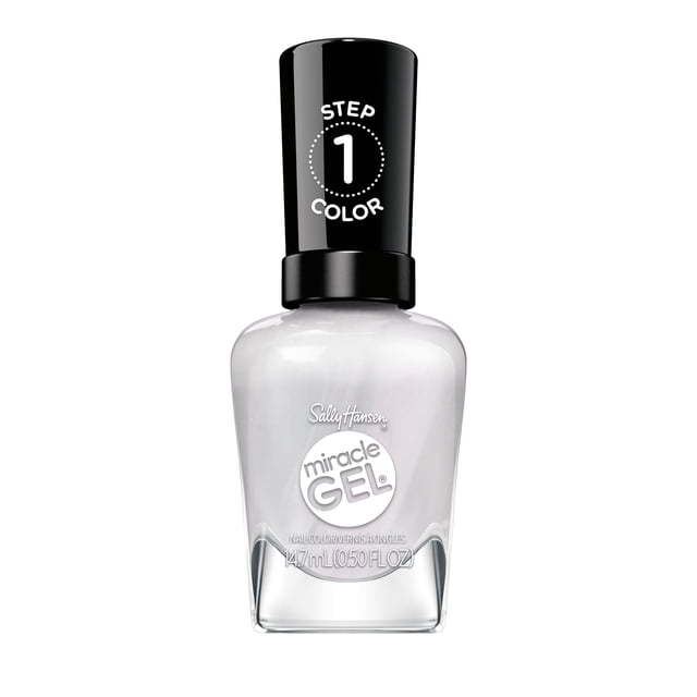 Sally Hansen Miracle Gel Supercharged Pinks, Boss Babe, Nail Polish, Color Grip Complex, Long-Lasting Wear, 14.7mL