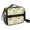 Tractor and Leaves, variant on Tractor and Leaves Cream Pattern Insulated Lunch Bag with Shoulder Strap and Bottle Holder,Bento School Lunch Bag Box,11x9.5x3.5 Inches