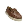 thumbnail image 1 of MOCASIN CASUAL VESTIR DE MUJER MIEL PIEL MARCA LEON 1015, 1 of 4