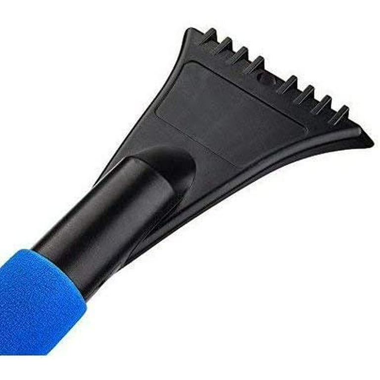 Violet Comfortable Grip 32 inch Extendable Car Snow Brush with Ice Scraper, Scratch-Free Snow Removal Broom, Snow, Ice and Frost Remover, Size: 60
