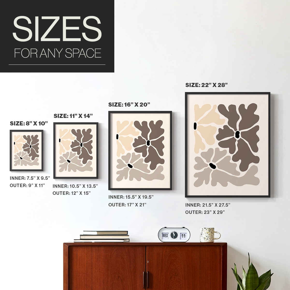 Matisse CCLXI in Solid Wood 22 x 28 Framed Print